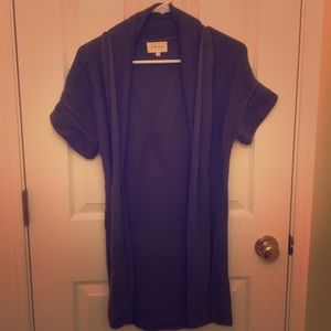 Short sleeve cardigan